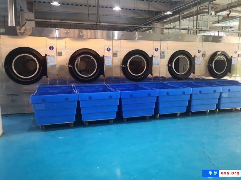 出售二手水洗厂设备百强二手五辊烫平机二手折叠机二手水洗机