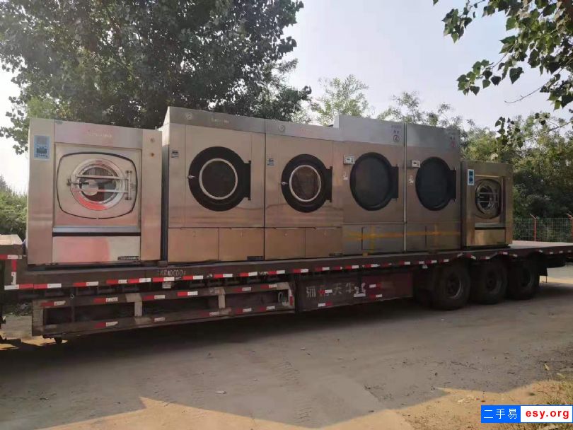 新到百强二手四辊烫平机二手折叠机二手水洗机