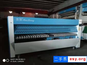 出售二手100公斤海狮水洗机二手烘干机二手酒店布草烫平机