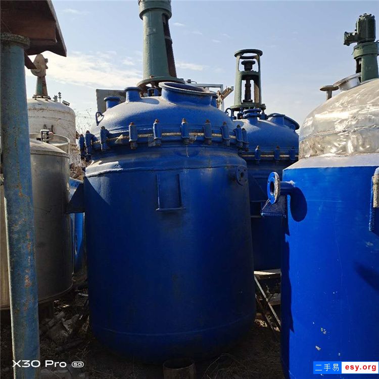 回收二手反应釜 回收不锈钢反应釜 回收搪瓷罐