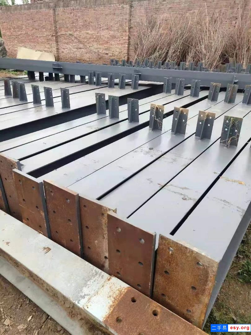 附近二手钢构交易市场 大量现货出售二手钢结构 二手型钢 工字钢