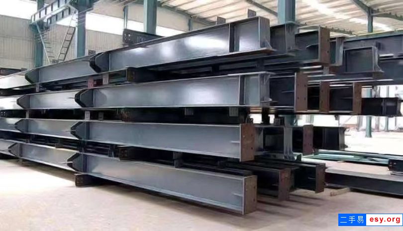 制作安装二手钢结构厂房 各种二手型钢 工字钢 钢结构加工定制