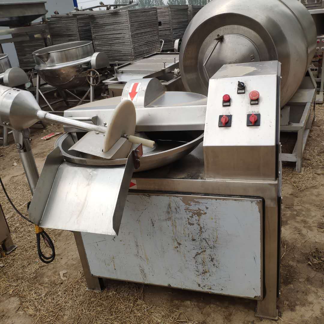 转让9成新二手125型斩拌机 80斩拌机多天