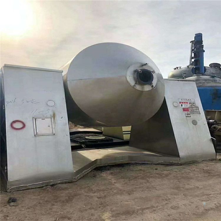 转让9成新二手1000L双锥干燥混合机 二手不锈钢双锥干燥机多台