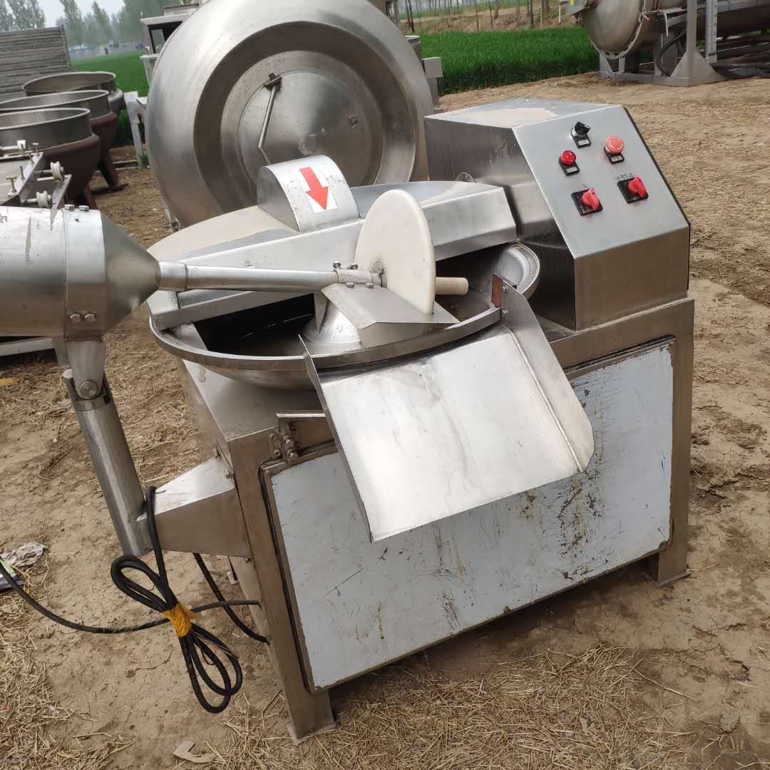 转让9成新二手125型斩拌机 80斩拌机多天