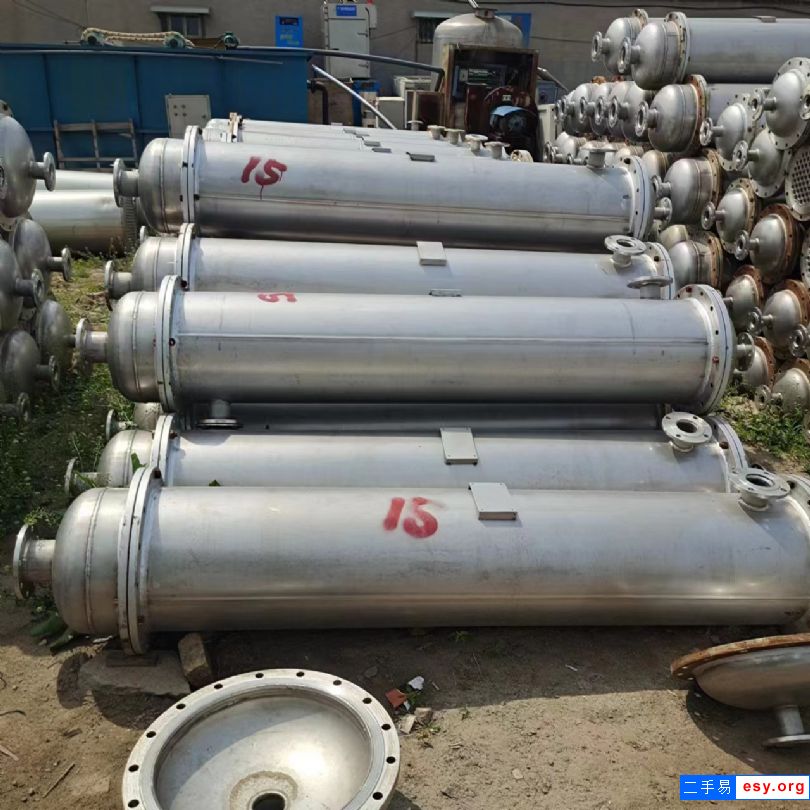 出售二手列管冷凝器 全304冷凝器型号齐全