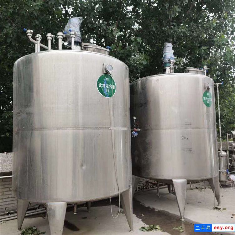 转让二手不锈钢酒罐 不锈钢卧式储罐 定做储罐型号齐全