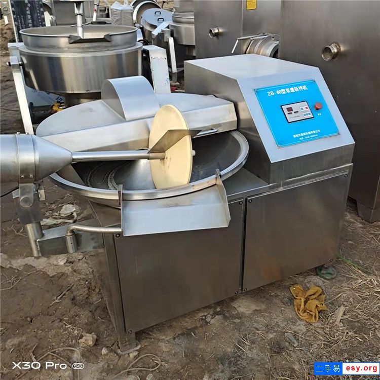 供应 二手斩拌机 二手高速变频斩拌机