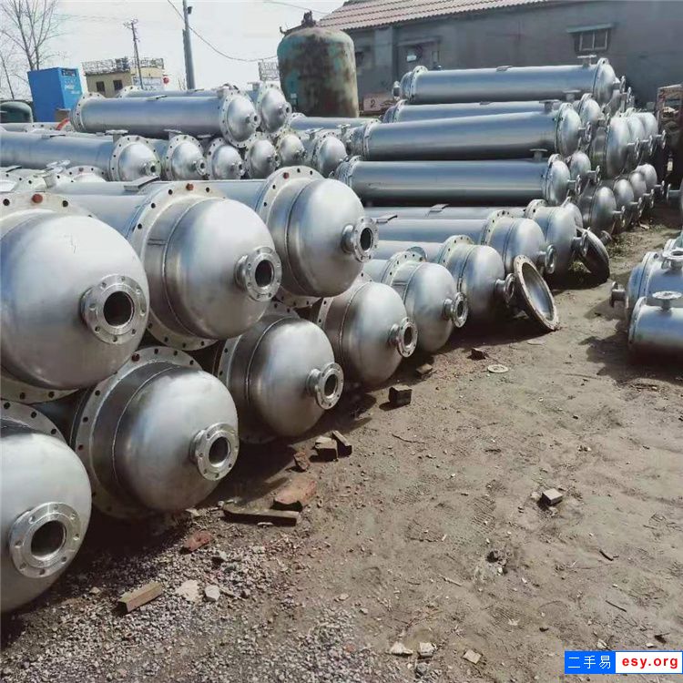 出售二手列管冷凝器 全304冷凝器型号齐全