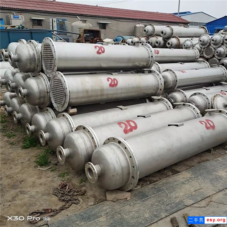 出售二手列管冷凝器 全304冷凝器型号齐全