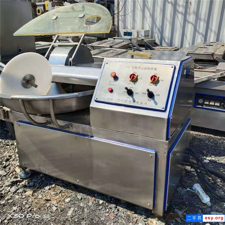 供应 二手斩拌机 二手高速变频斩拌机