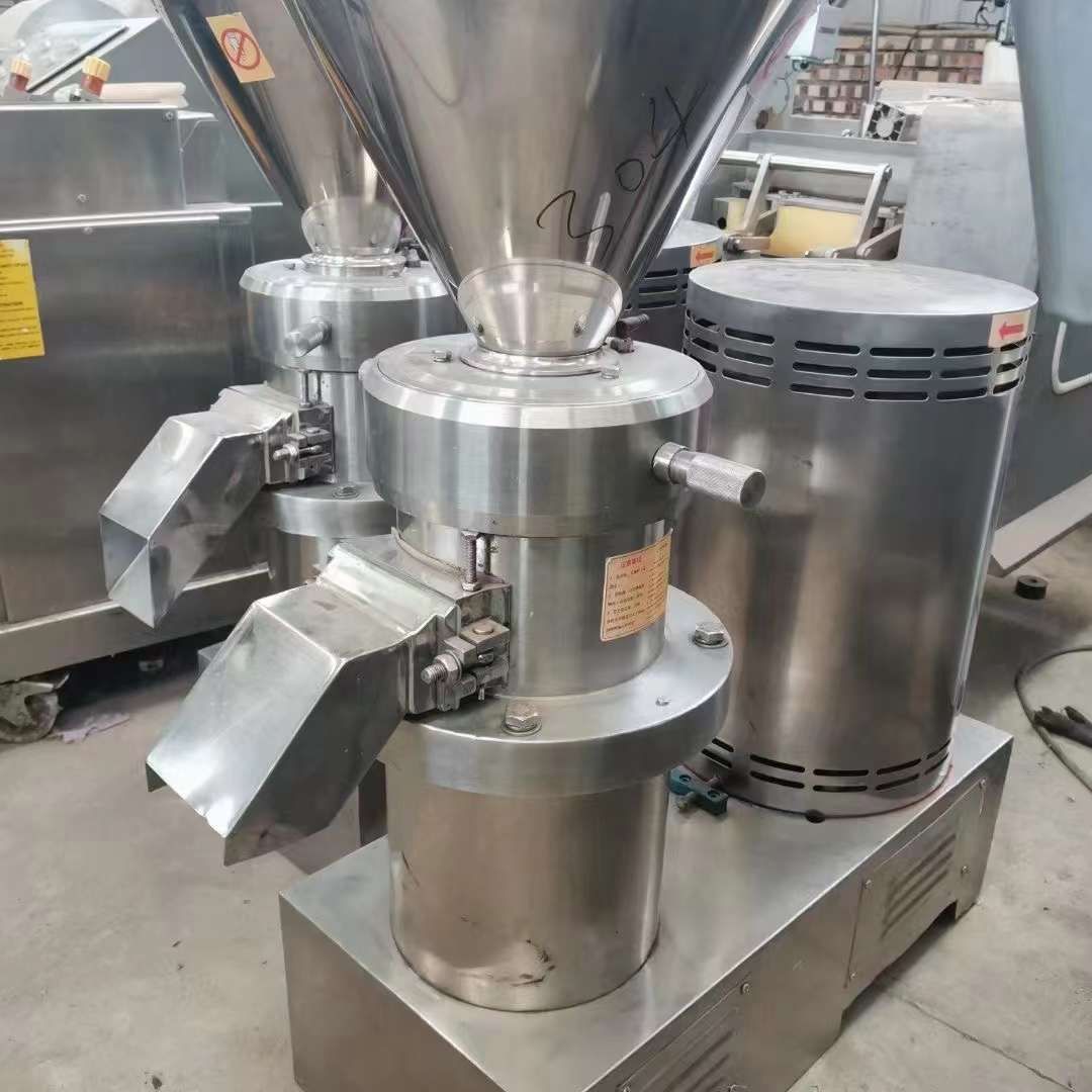 转让二手胶体磨 两台11千瓦130型不锈钢胶体磨