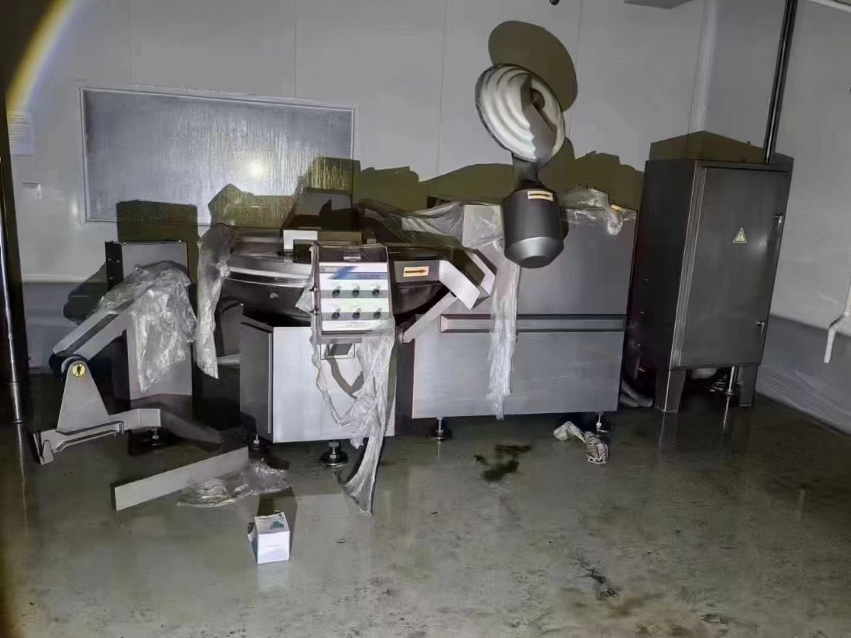 转让二手斩拌机 125型-200型晓进产变频高速斩拌机