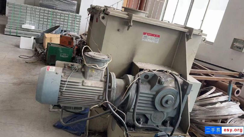 转让二手卧式混合机 一台2立方双龙大厂家产螺带混合机