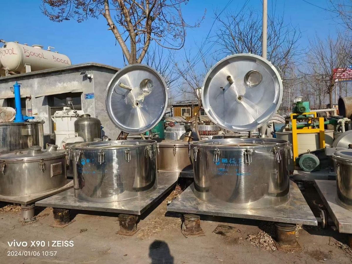 转让二手平板离心机 10台1250型赛得利产平板吊带离心机
