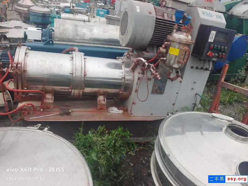 二手卧式砂磨机 一台100L高效砂磨机