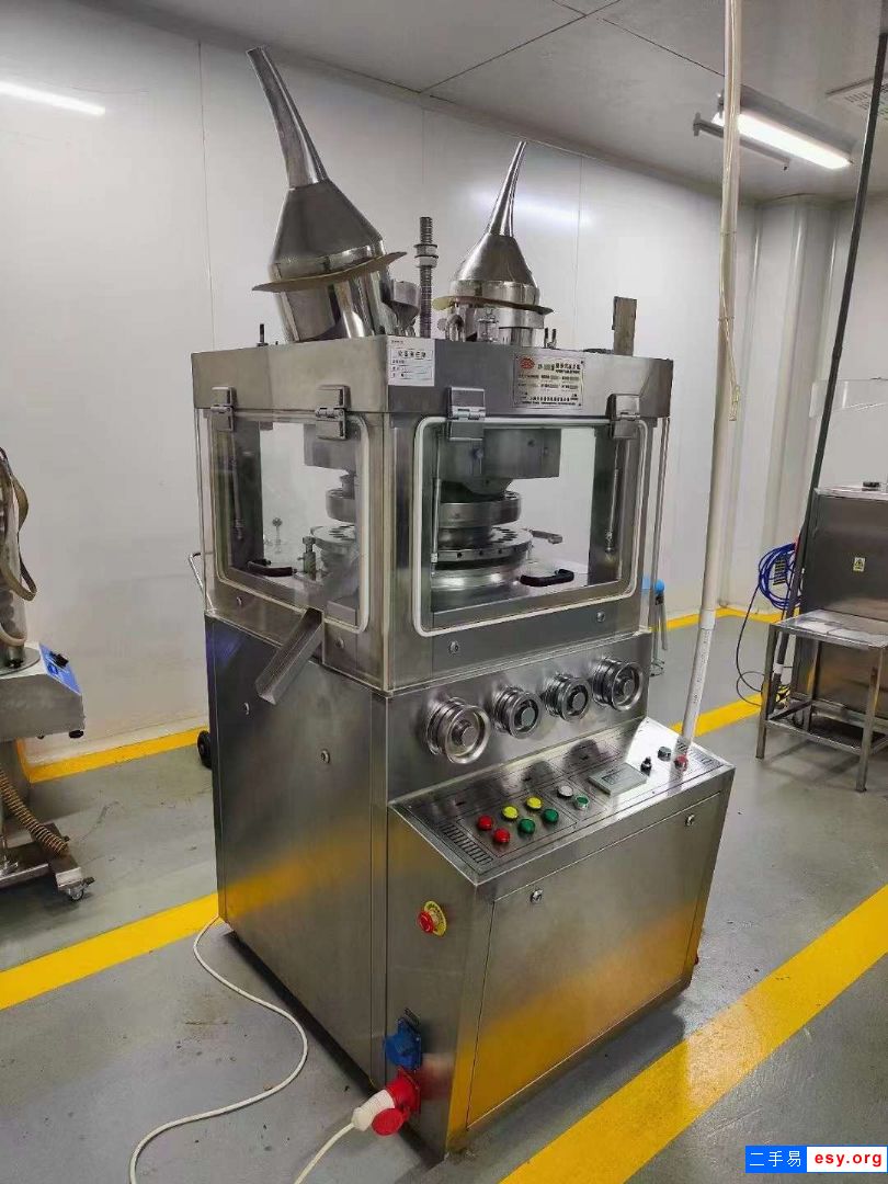 转让二手旋转压片机 一台31冲上海天合高速压片机