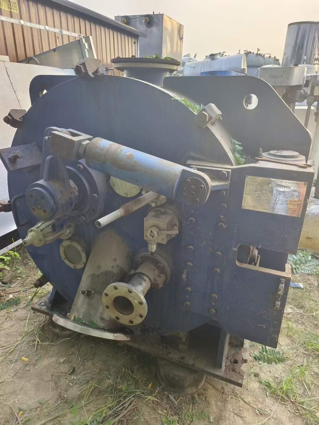 转让二手刮刀离心机 一台1000型华大产卧式刮刀离心机