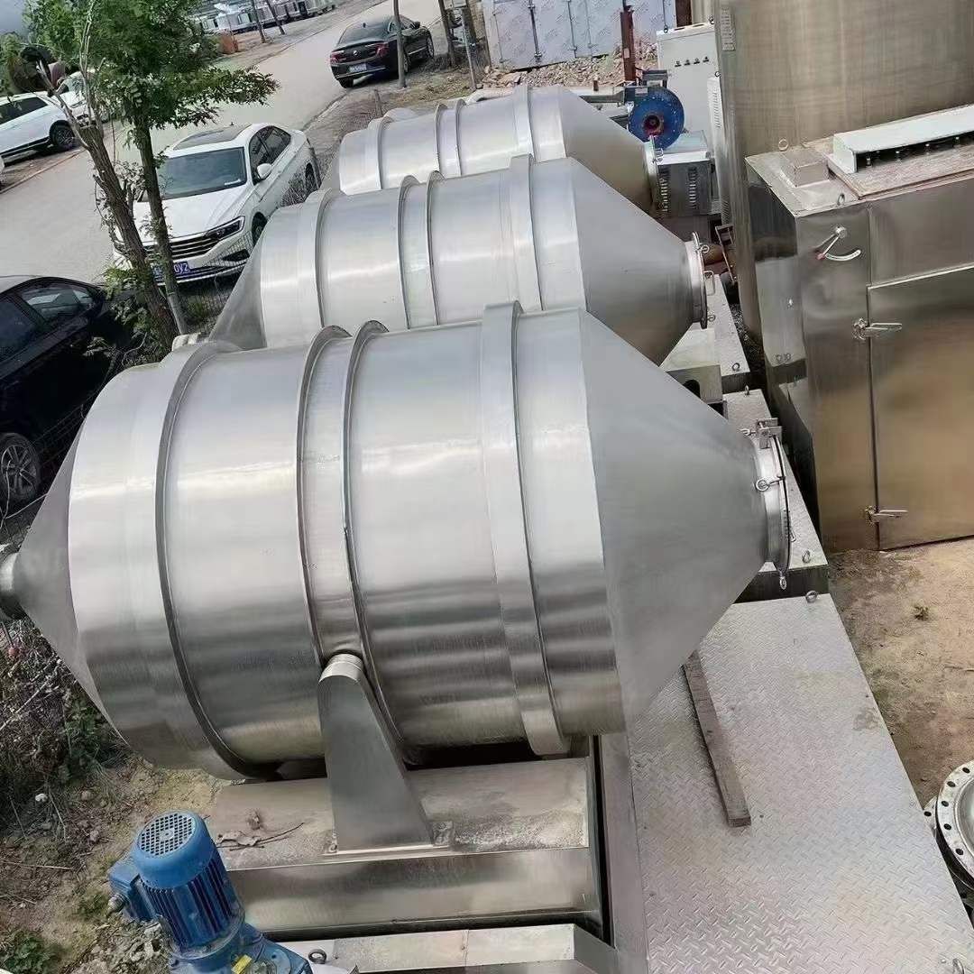 转让二手二维混合机 容积2000L-3000L未进料二维运动混合机