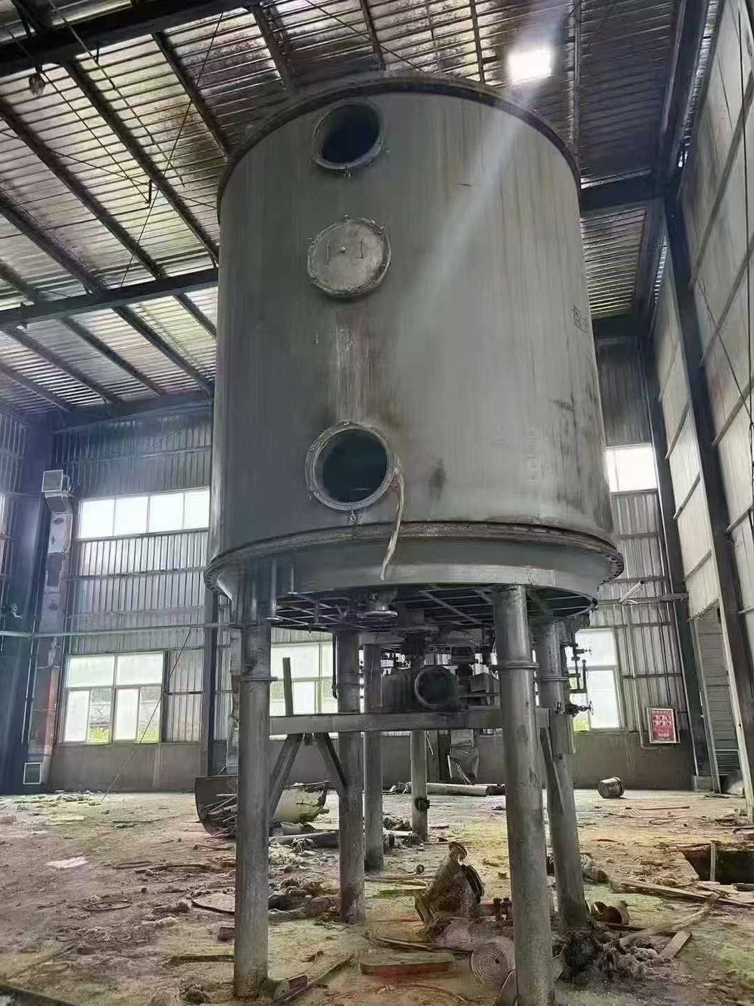 转让二手盘式干燥机 两台61.3平方石家庄工大产连续盘式干燥机