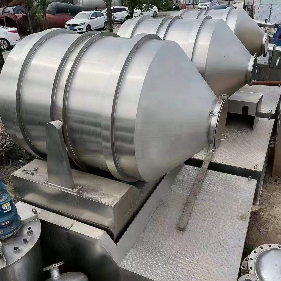 转让二手二维混合机 容积2000L-3000L未进料二维运动混合机
