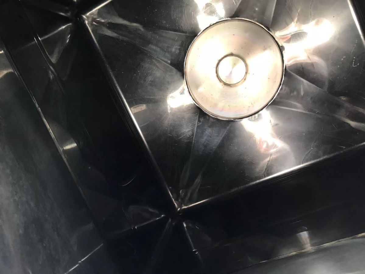 转让二手方锥混合机 一台容积400升实验型食品级方锥混合机