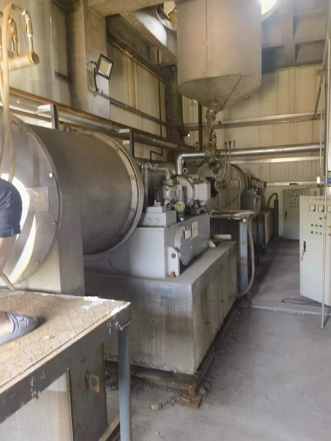 转让二手推料离心机 两台重庆江北产630型双机推料离心机