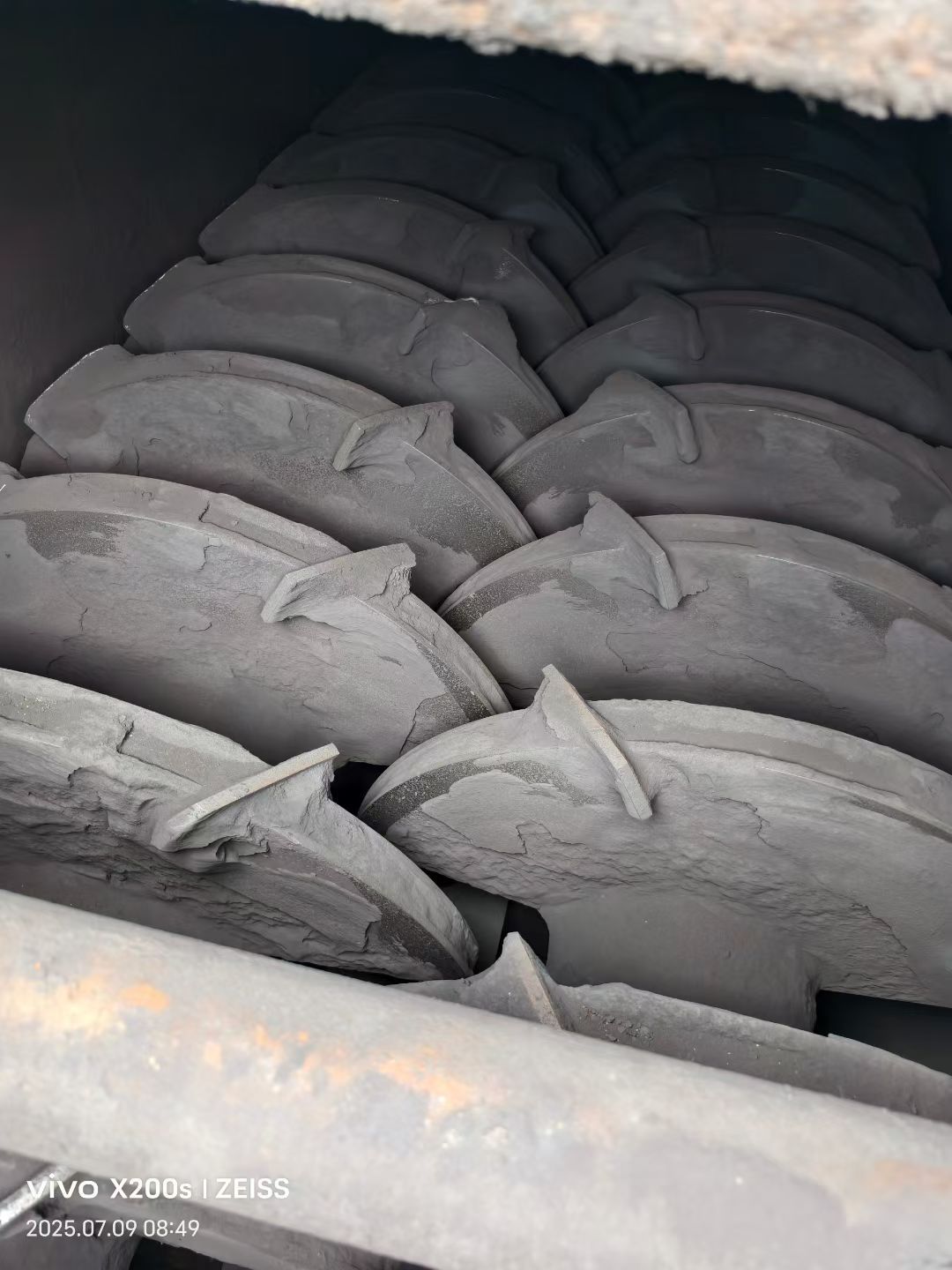 转让二手桨叶干燥机 一台面积200平方全碳钢材质空心桨叶干燥机