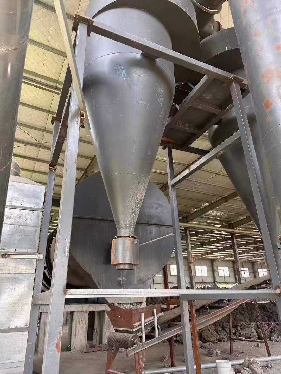 转让二手滚筒烘干机 一套3米X25米重型滚筒烘干机
