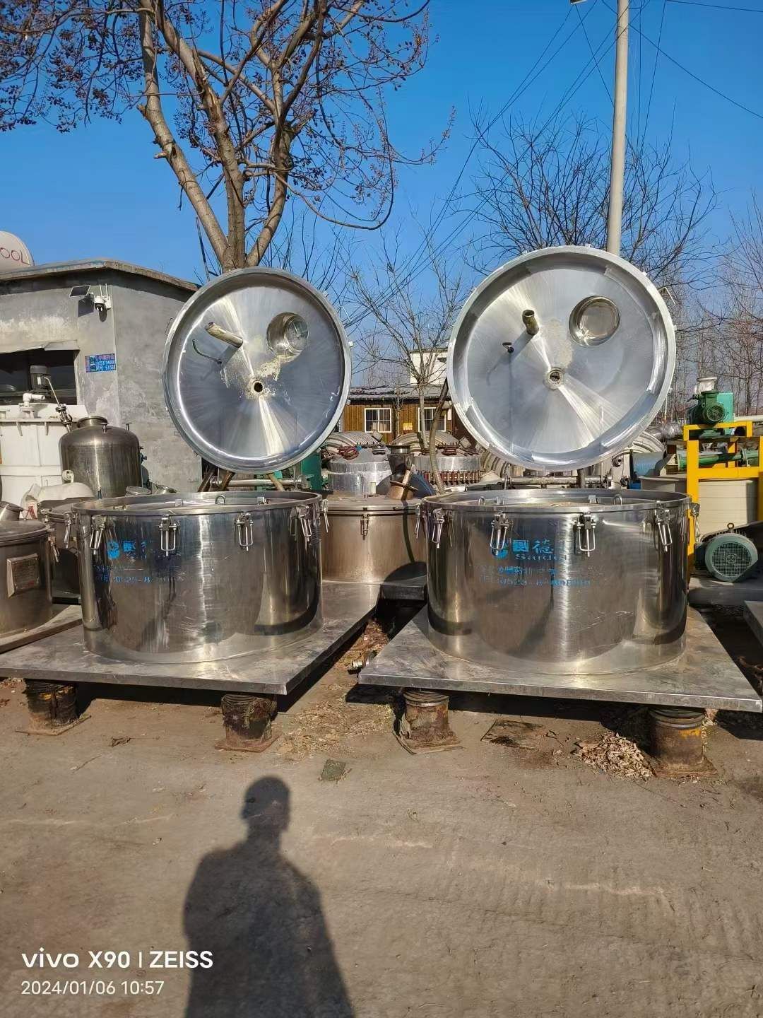 转让二手平板离心机 10台1250型赛得利产平板吊带离心机