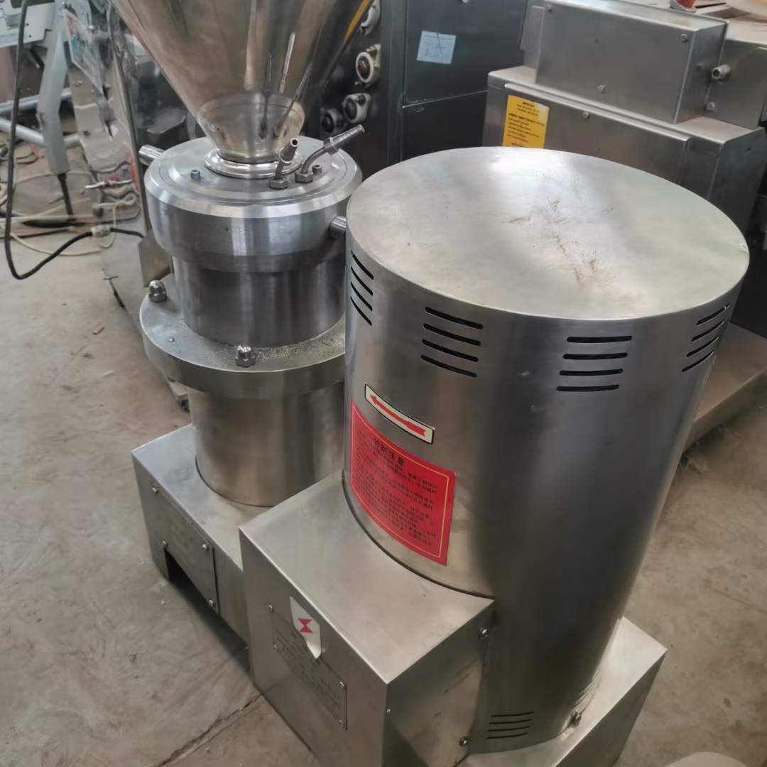 转让二手立式胶体磨 一台15千瓦160型立式胶体磨