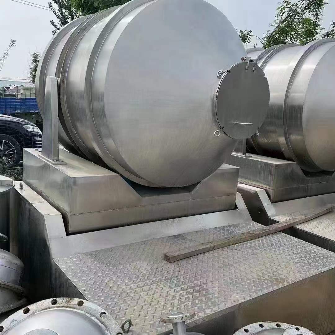转让二手二维混合机 容积2000L-3000L未进料二维运动混合机