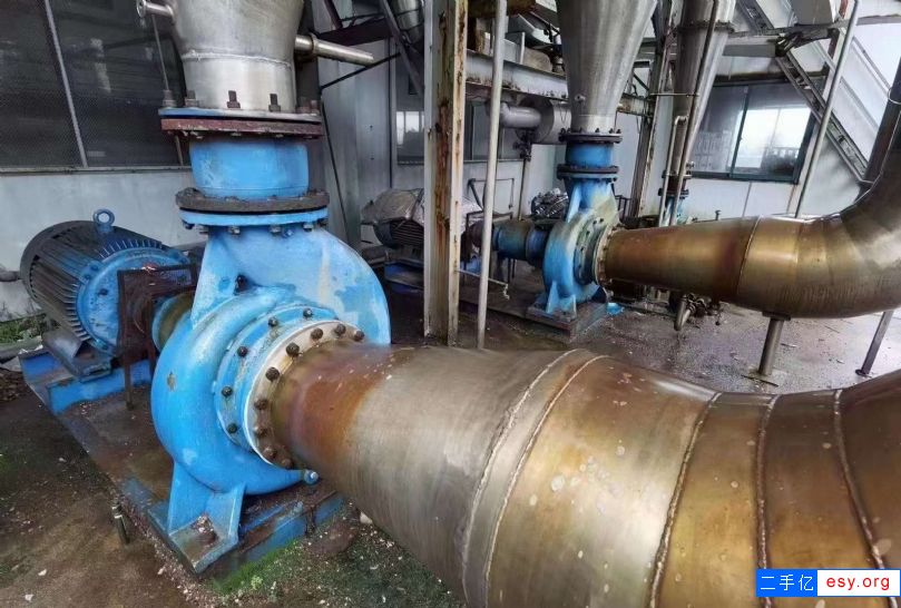 转让二手上海神农蒸发器 一套3效20吨强制循环蒸发器