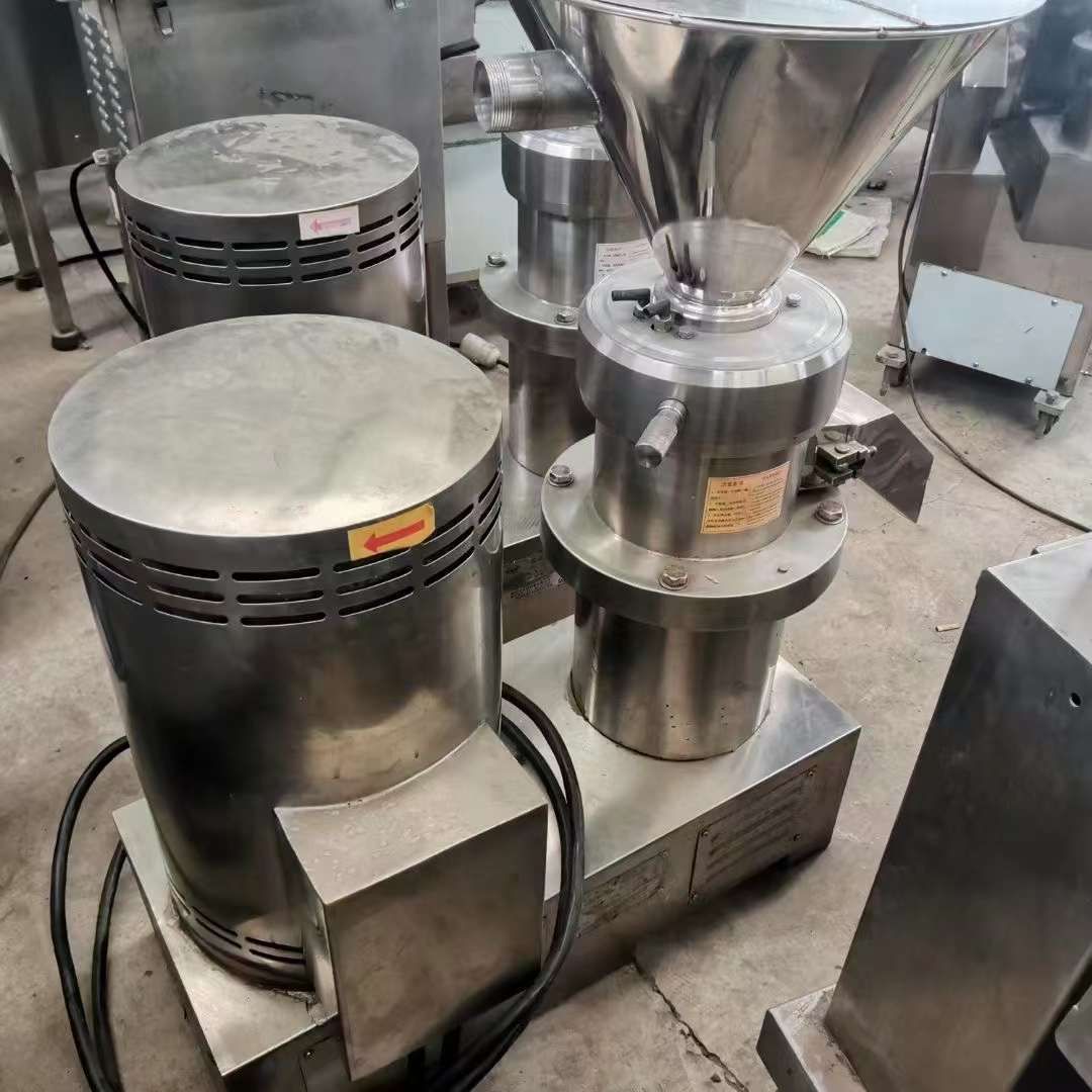 转让二手胶体磨 两台11千瓦130型不锈钢胶体磨