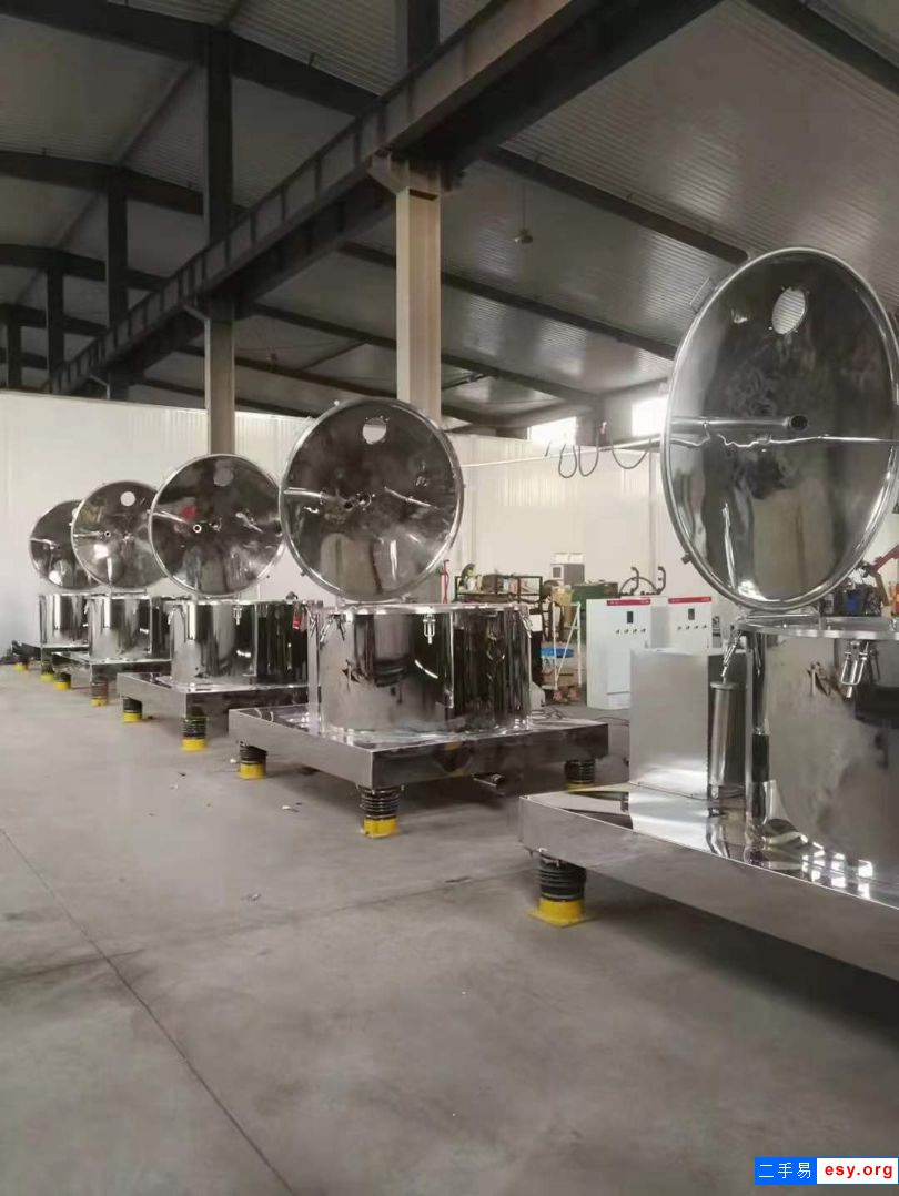 二手平板离心机 5台1250型吊带离心机 电柜齐全