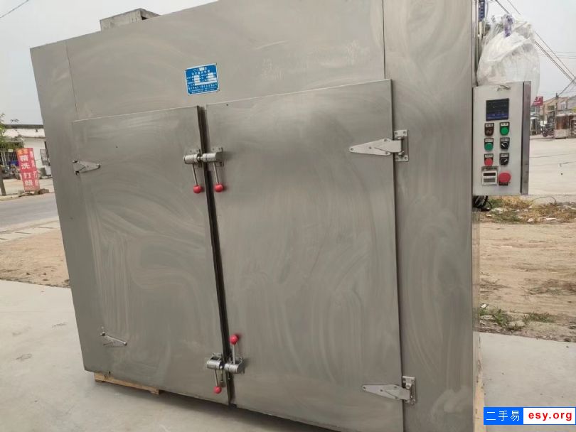二手热风循环烘箱 一台2门2车电汽两用烘箱