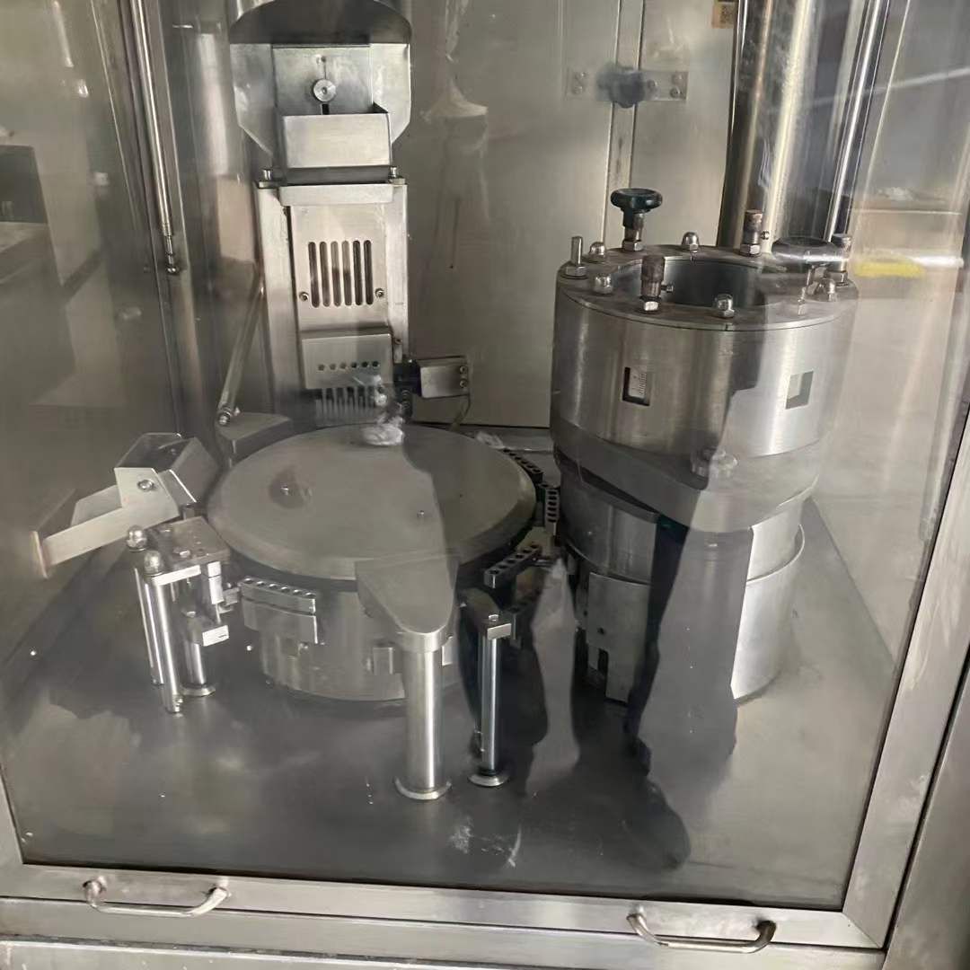 转让二手胶囊填充机 一套800型配0号模具胶囊填充机