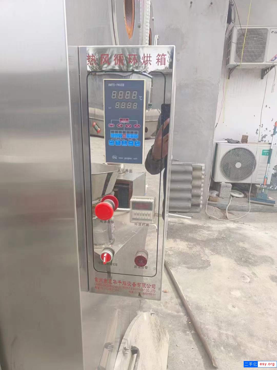 转让二手热风烘箱 一台3门6车电加热热风循环烘箱