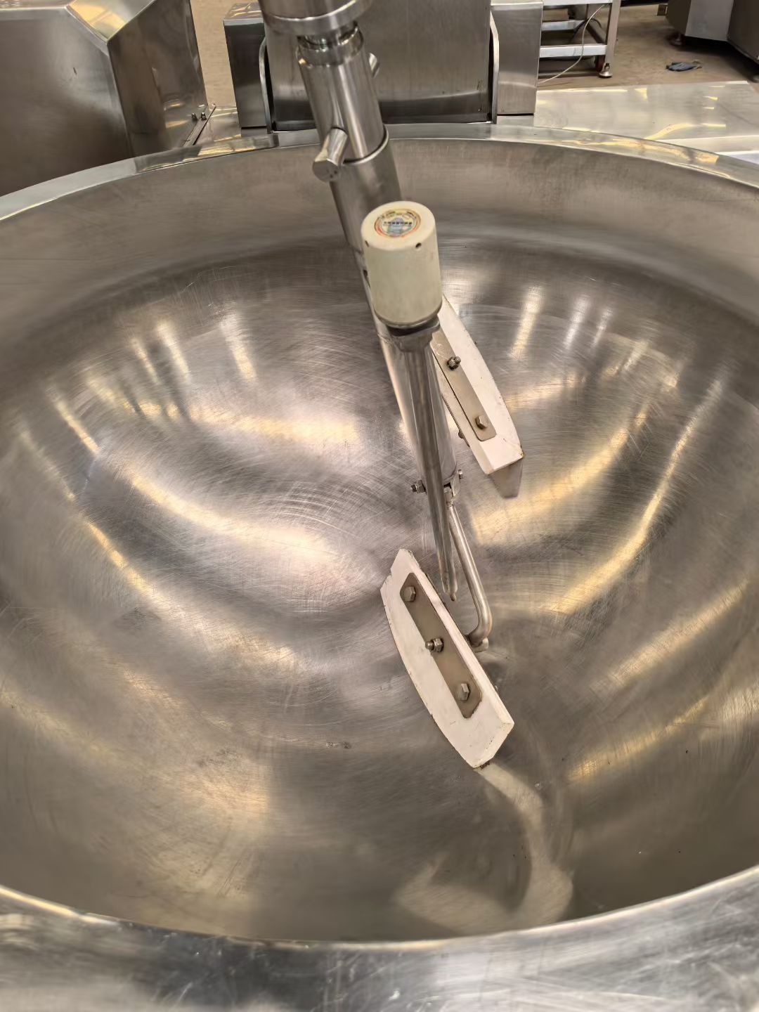 转让二手行星炒锅 一台容积500升电磁加热全自动行星炒锅