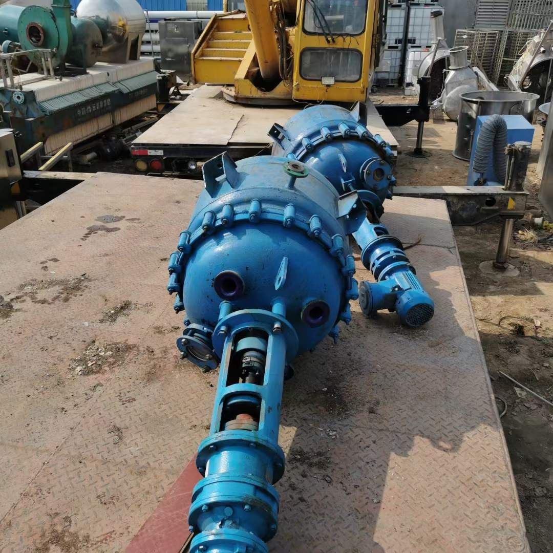 转让二手实验反应釜 100L-300L实验型搪瓷反应釜