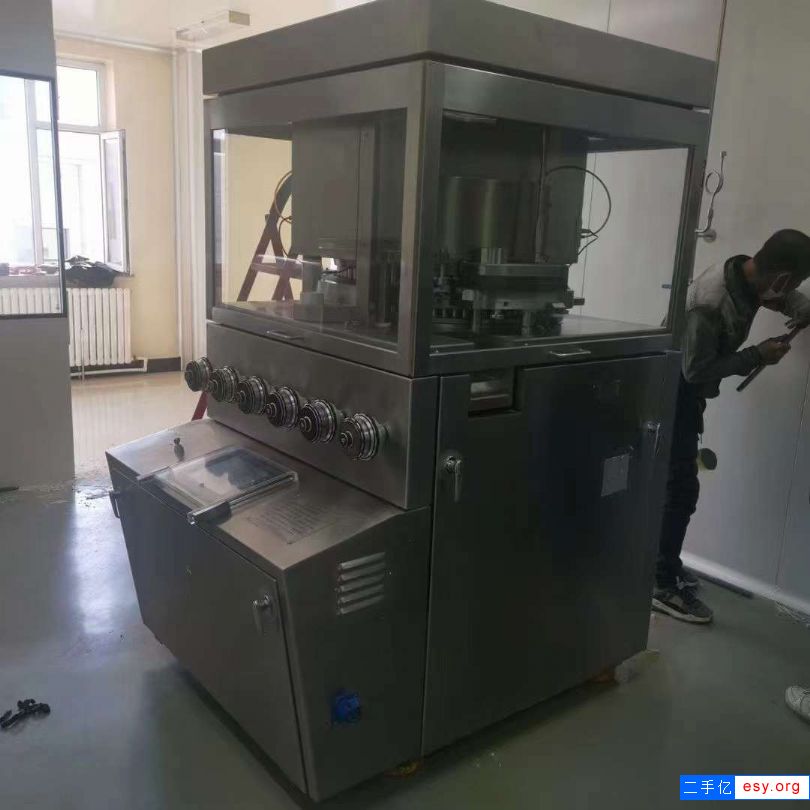 转让二手旋转压片机 两台65冲国药新龙立高速压片机