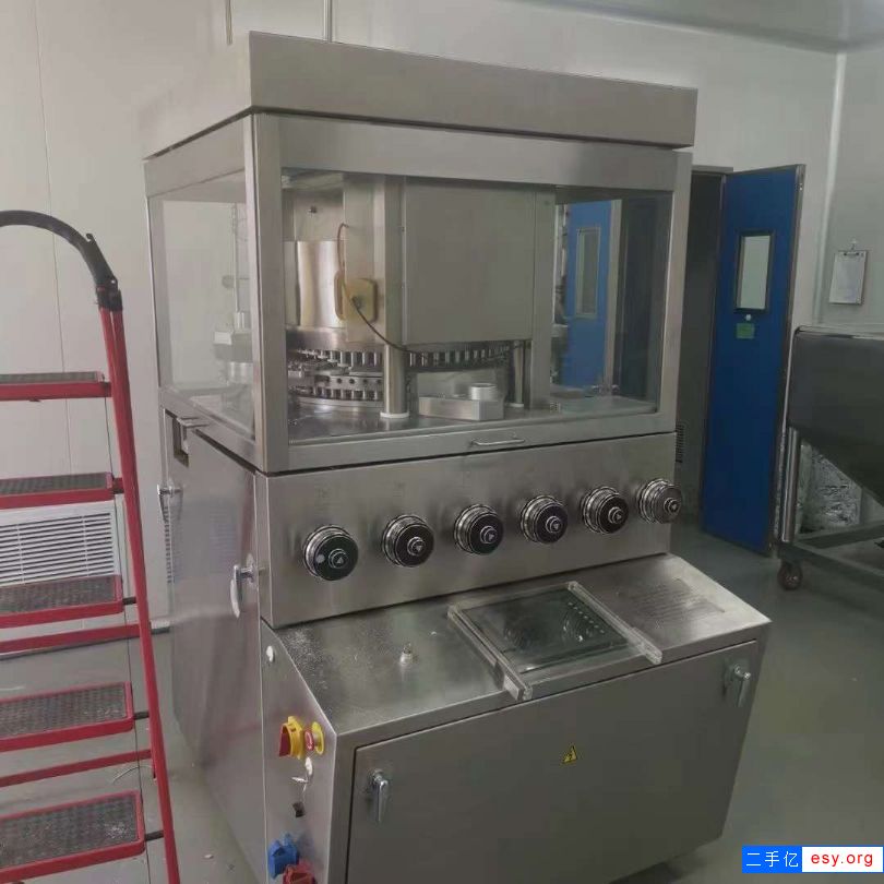 转让二手旋转压片机 两台65冲国药新龙立高速压片机