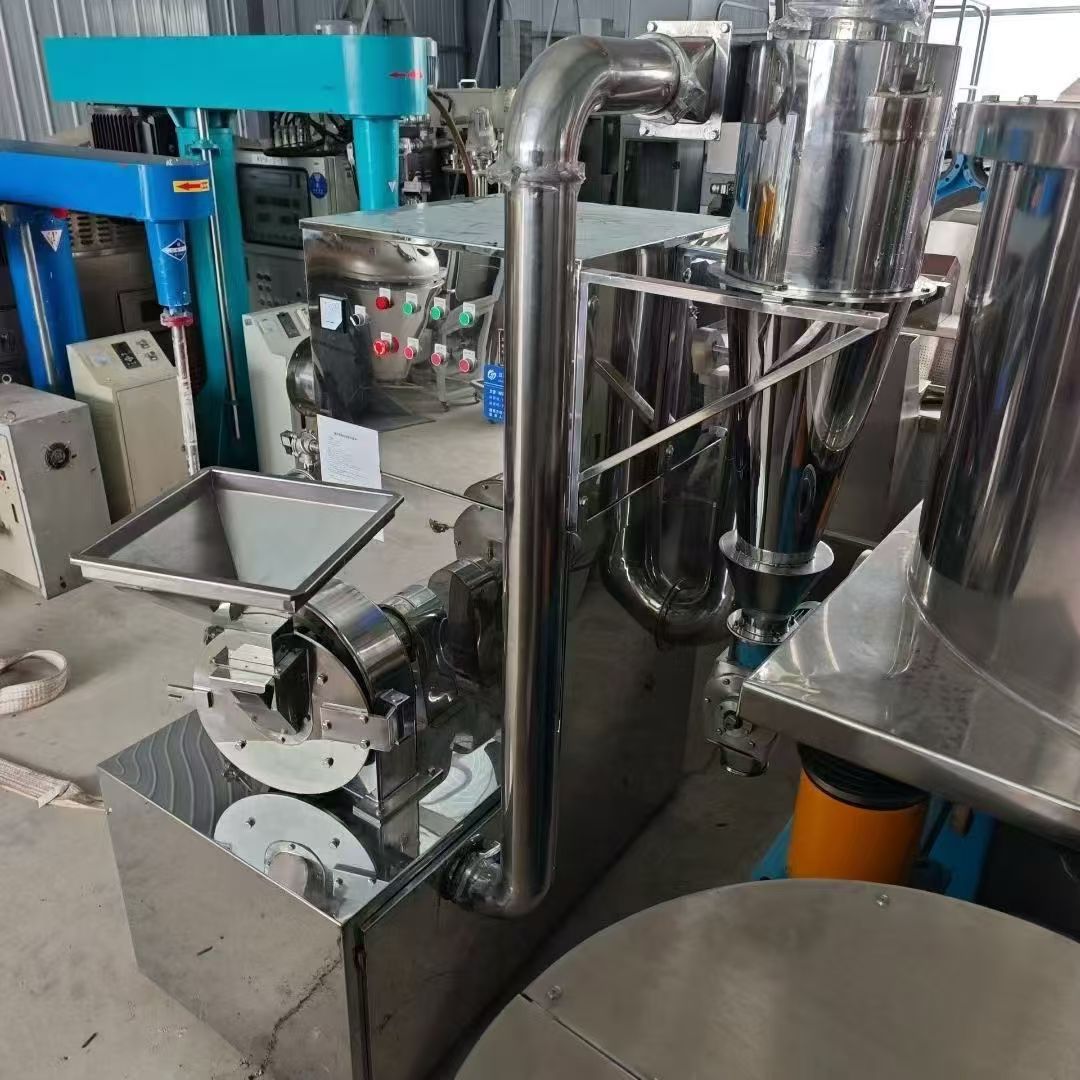 转让二手脉冲除尘粉碎机 一台WF-350脉冲除尘粉碎机