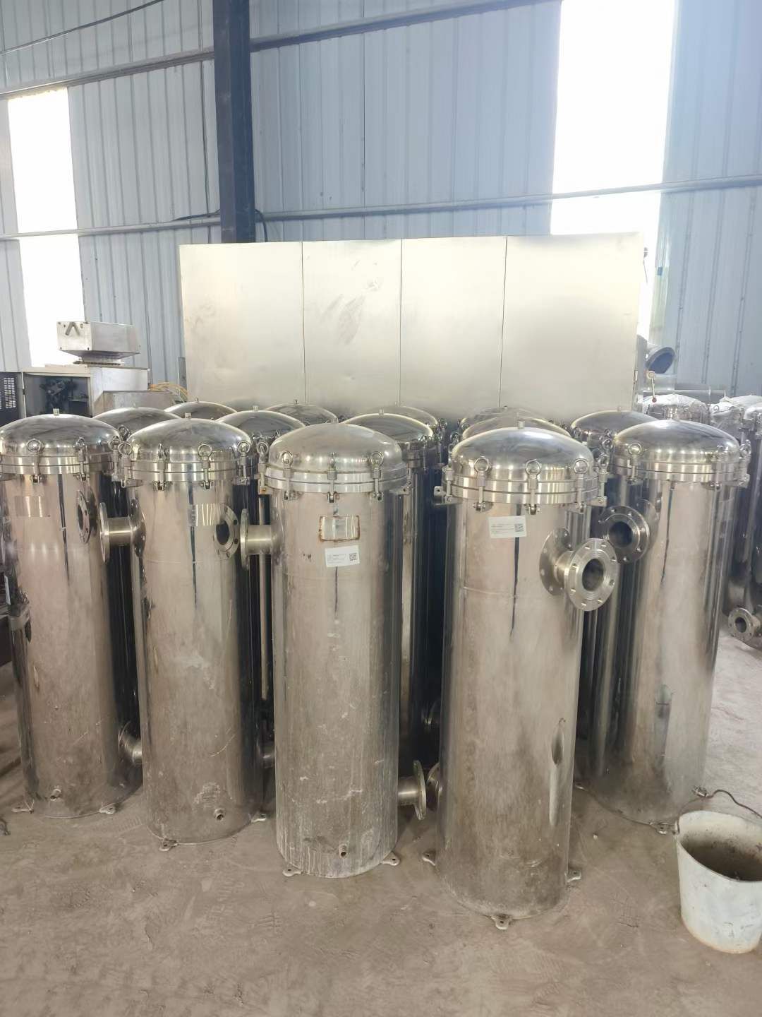 转让二手布袋过滤器 1000台单袋双袋精密布袋过滤器