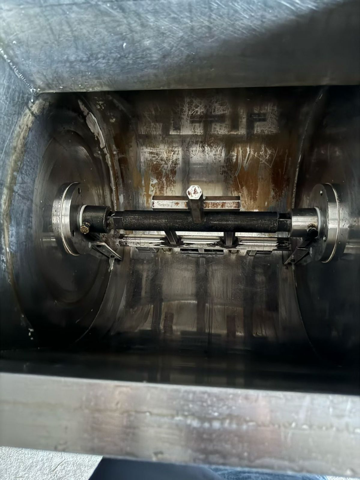 转让二手蒸炼机 一台容积150升食品级卧式蒸炼机