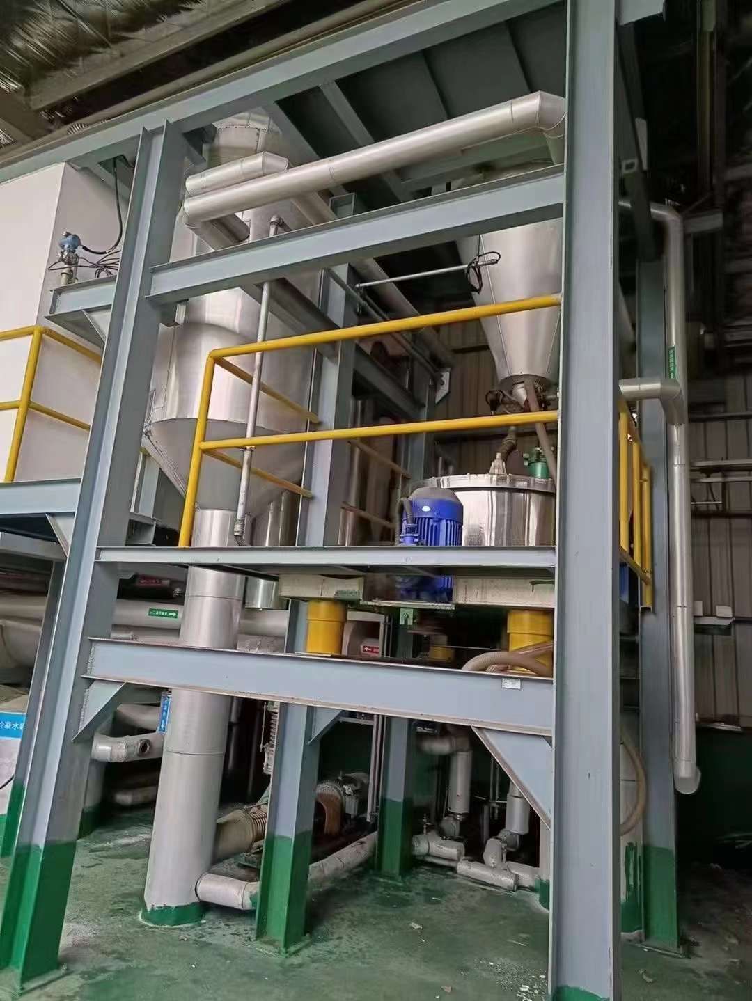 转让二手MVR蒸发器 一套双效5吨2205材质MVR蒸发器
