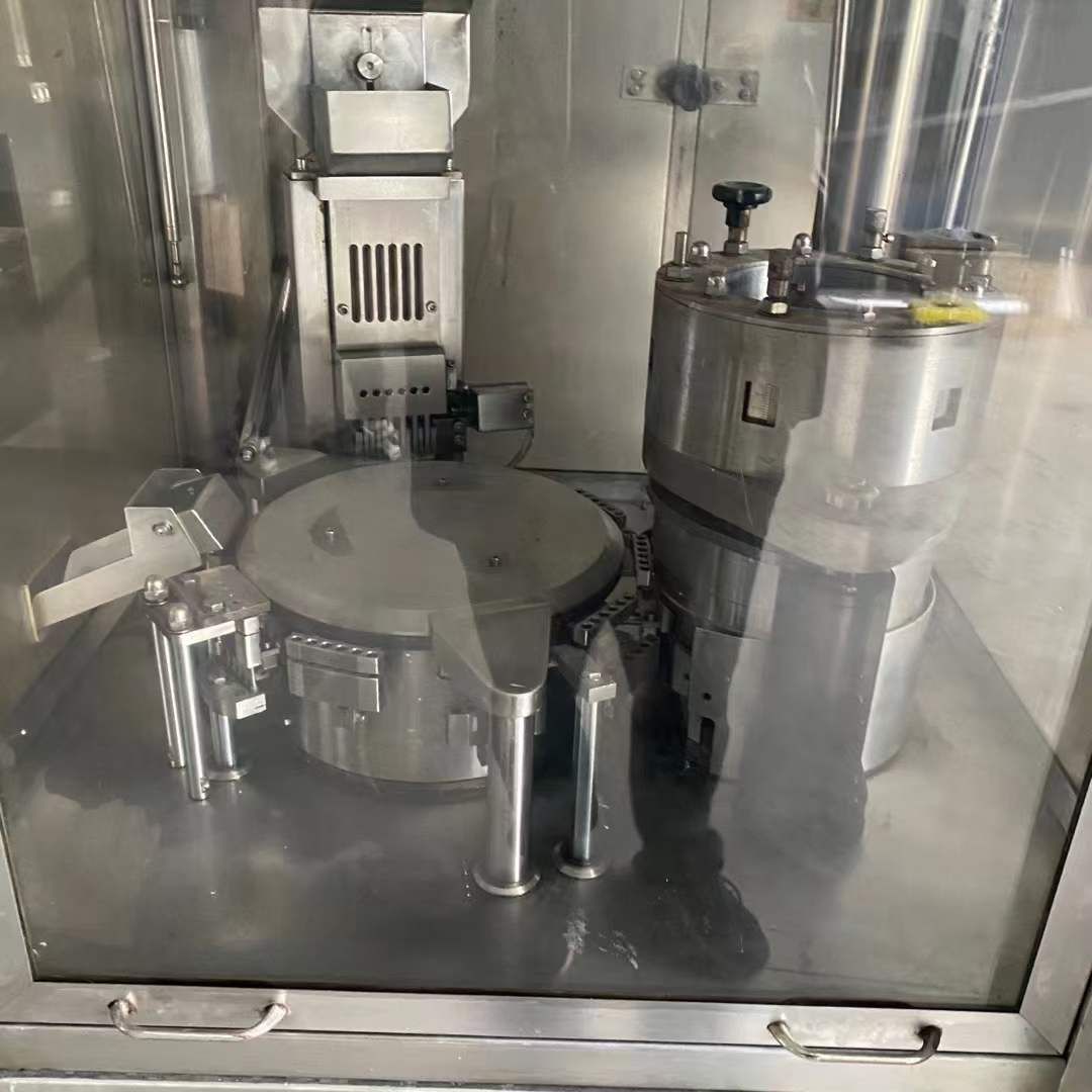 转让二手胶囊填充机 一套800型配0号模具胶囊填充机