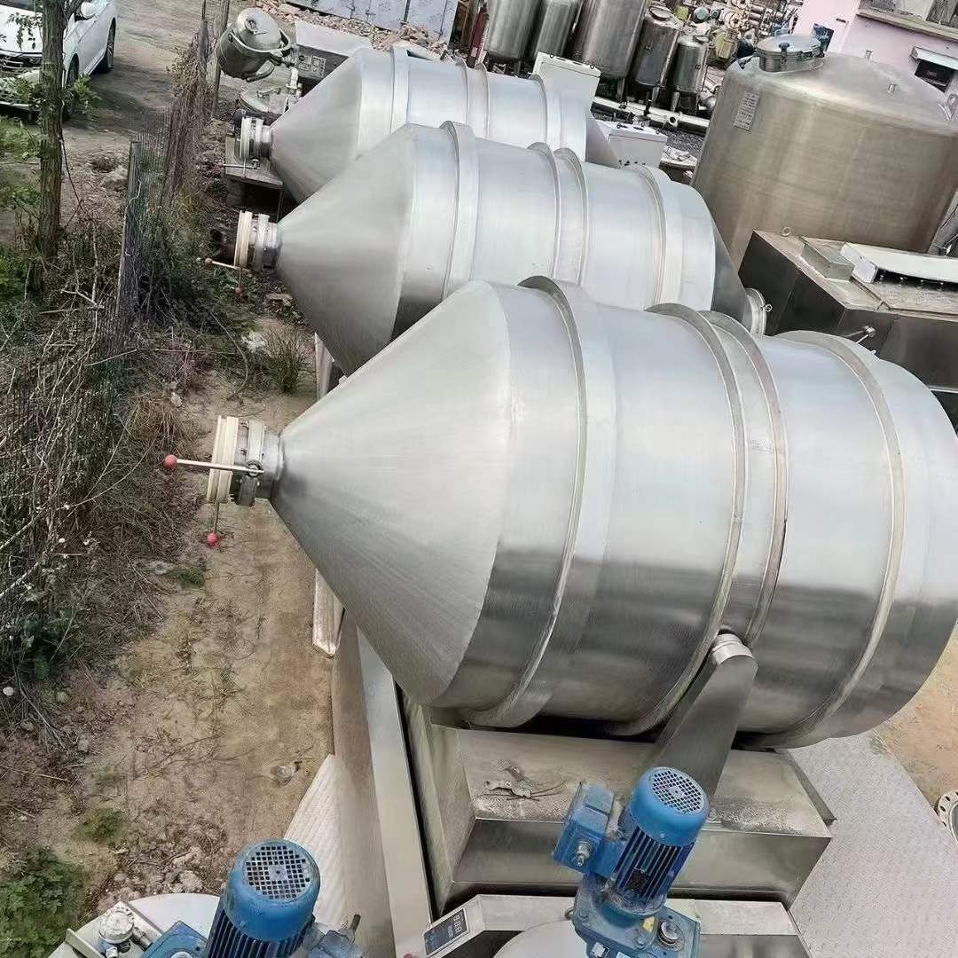 转让二手二维混合机 容积2000L-3000L未进料二维运动混合机