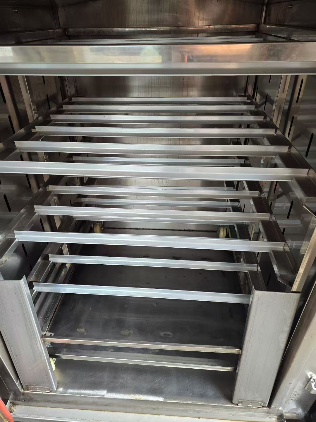 转让二手烟熏炉 一台75型搭配蒸汽发生器打气泵食品烟熏炉