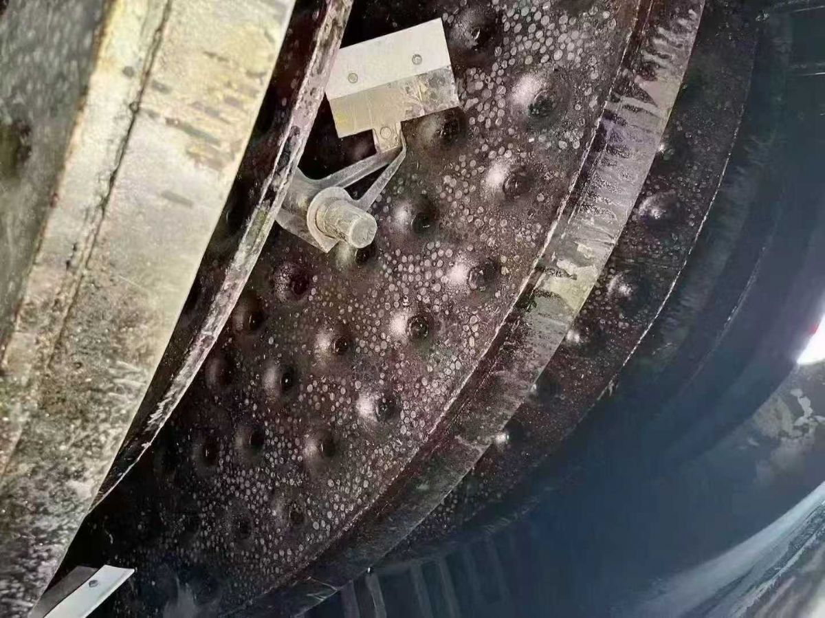 转让二手盘式干燥机 两台61.3平方石家庄工大产连续盘式干燥机